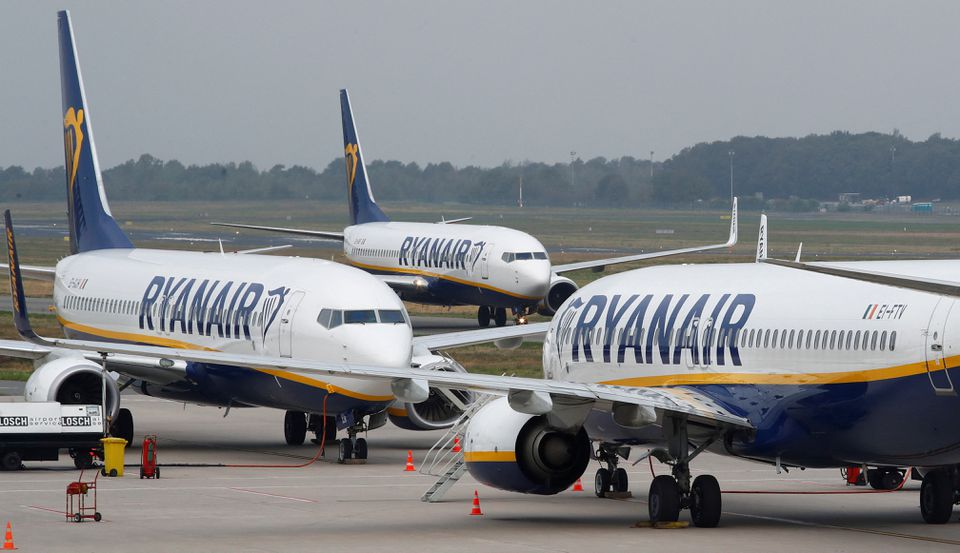 Reuters: Ryanair records busiest month ever in June, load factor hits 95%